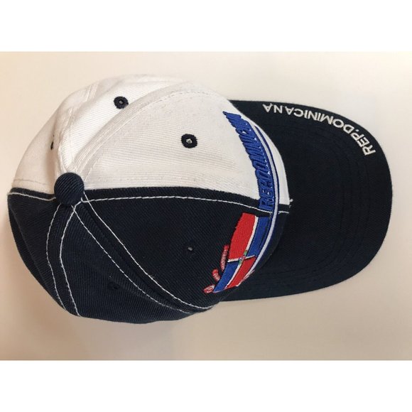 Dominican Republic Rep Dominicana Navy Blue White Hat - Picture 6 of 8